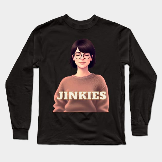 Jinkies Long Sleeve T-Shirt by HauntedWitch